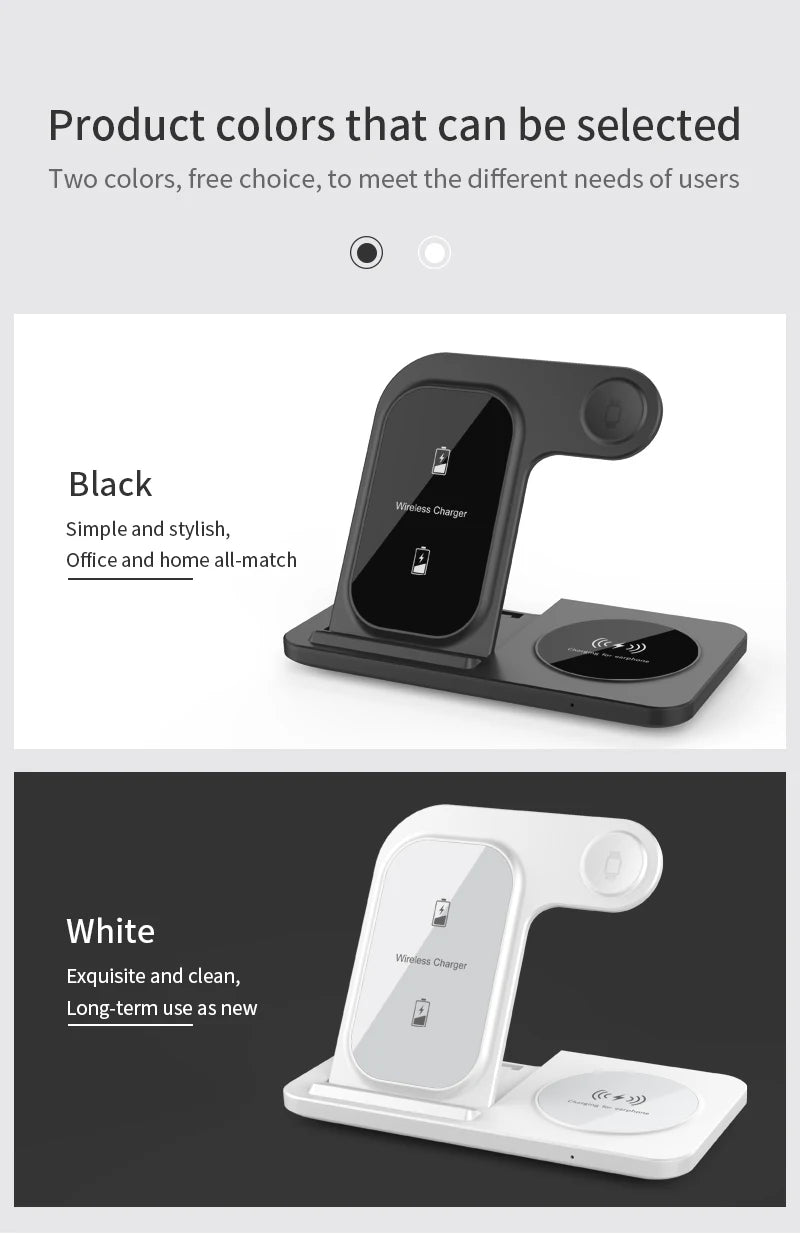 Carregador sem fio Stand Pad para iPhone