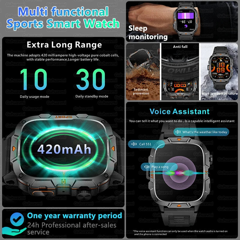 Smartwatch  Military quality