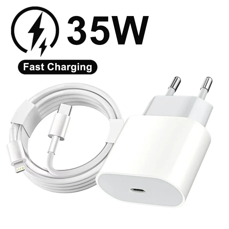 Carregador rápido 35w para iphone