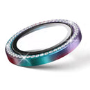 Protetor de câmera de diamante de luxo
