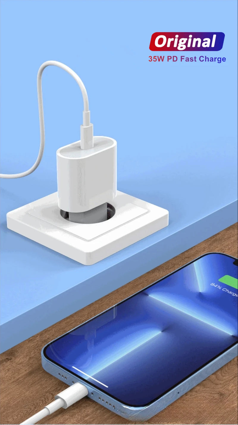Carregador rápido 35w para iphone