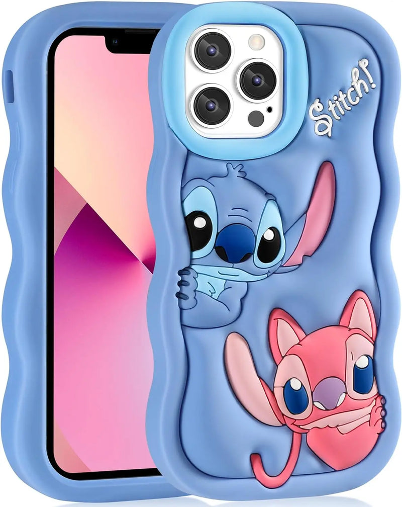 Capa Silicone Stitch iPhone