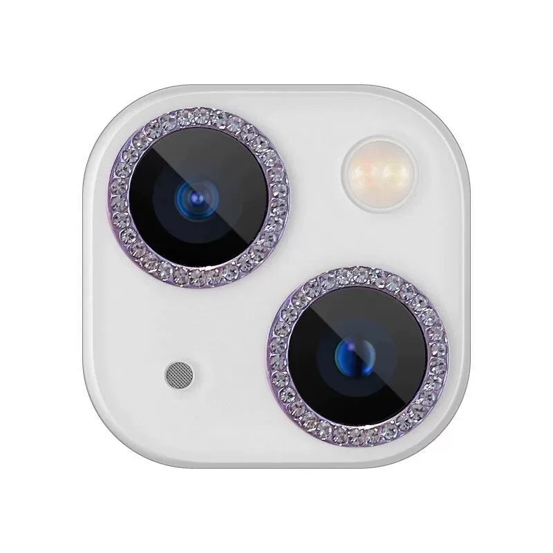 Protetor de câmera de diamante de luxo