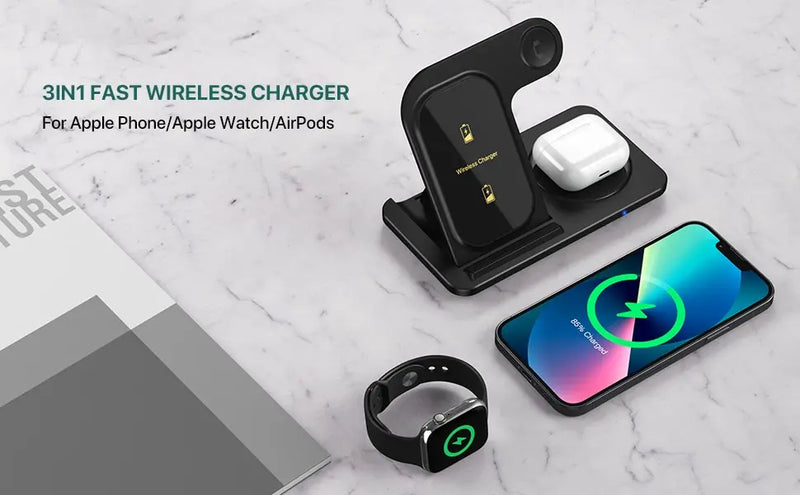 Carregador sem fio Stand Pad para iPhone