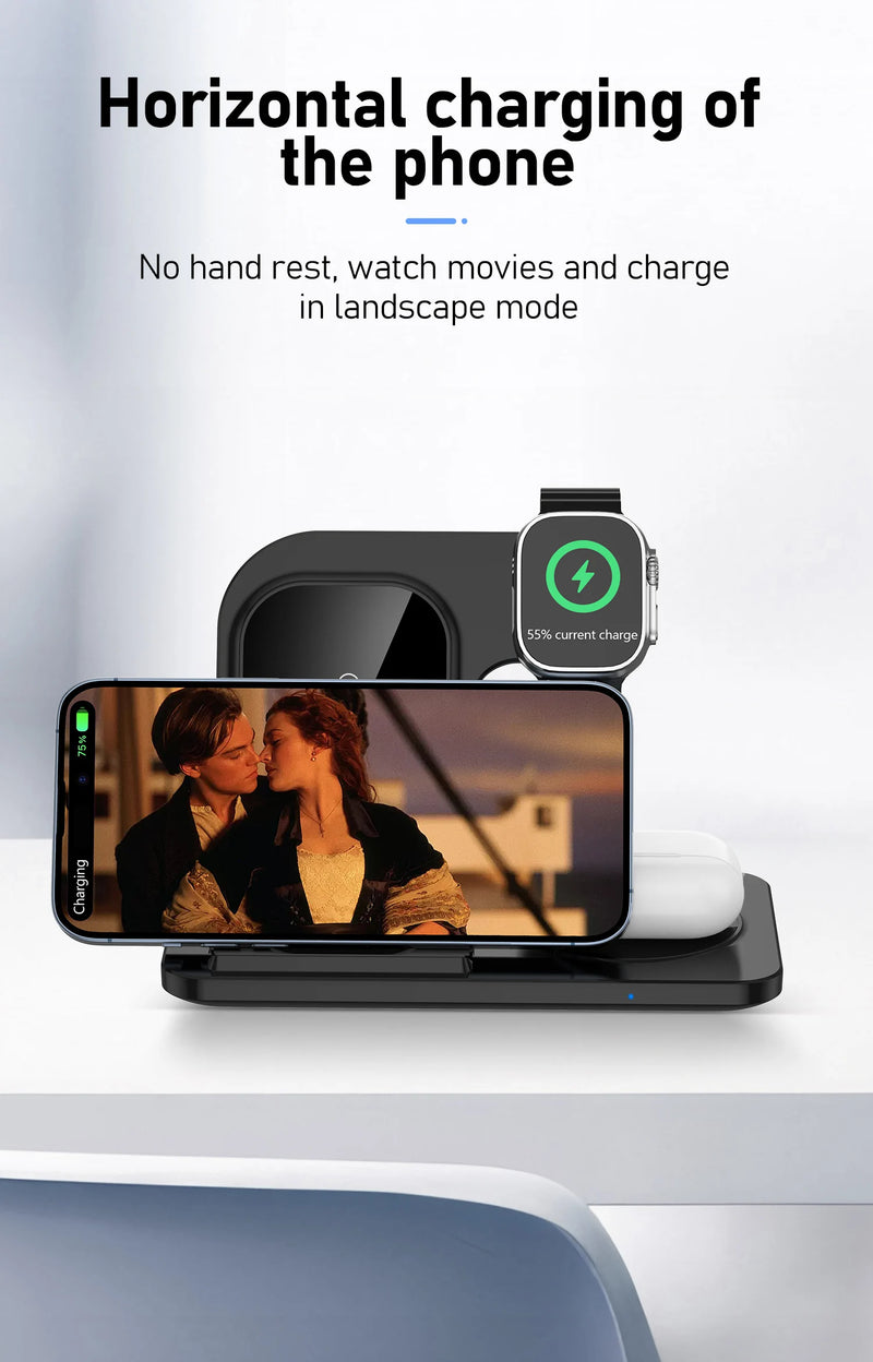 Carregador sem fio Stand Pad para iPhone