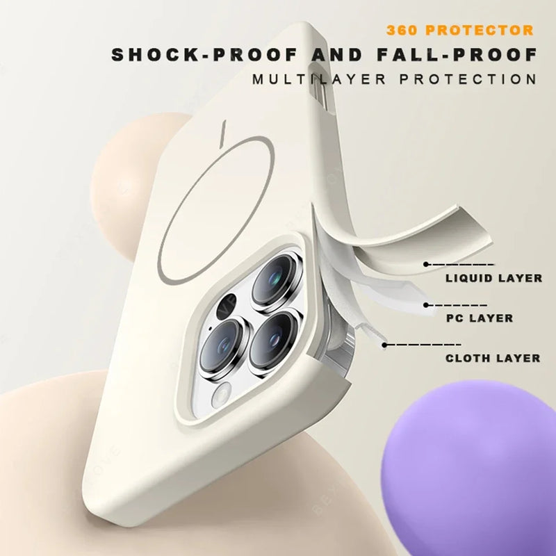 Capa magnética iphone Cordao Premium