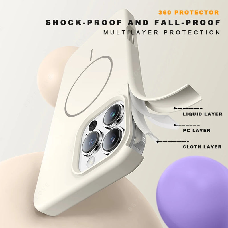 Capa magnética iphone Cordao Premium