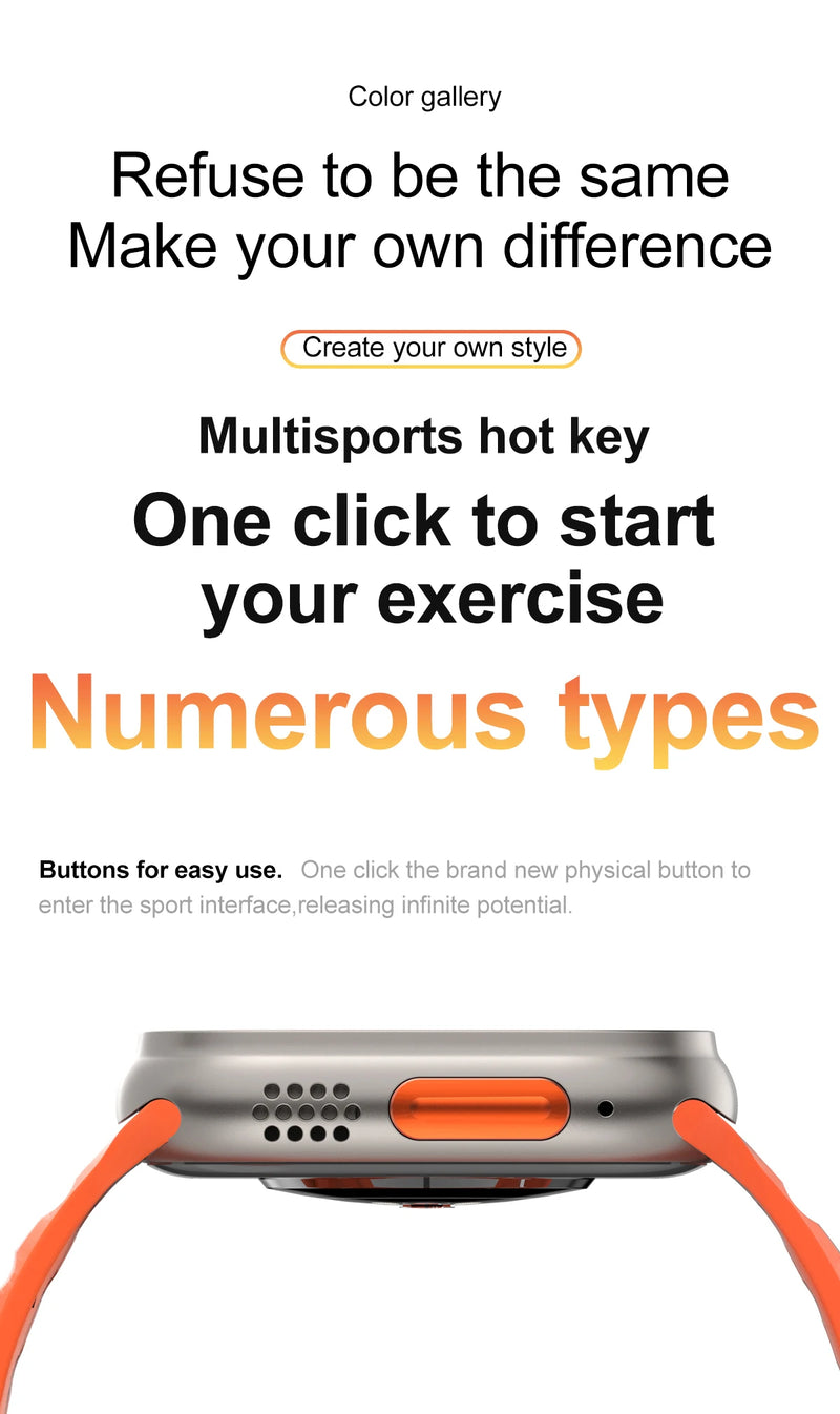 SmartWatch 10 ultra x 3 pro max Amoled