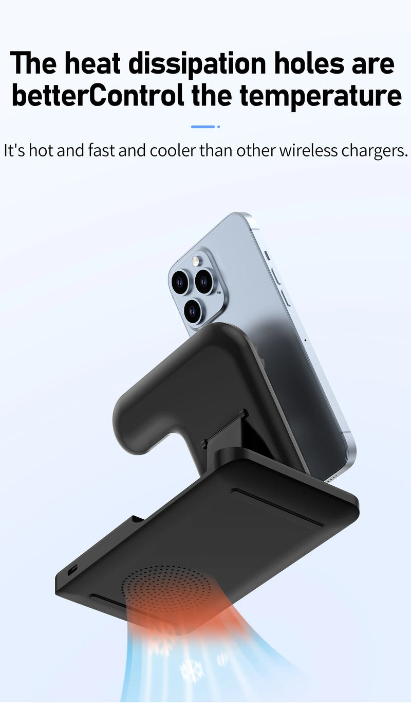 Carregador sem fio Stand Pad para iPhone