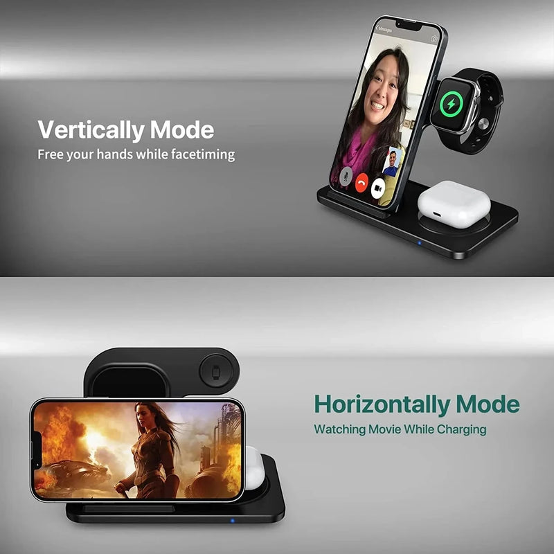 Carregador sem fio Stand Pad para iPhone