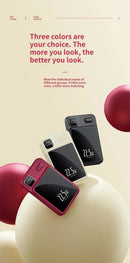 Carregador magnético sem fio power bank magsafe